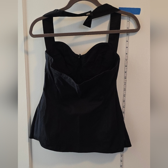 Laurèl | Black corset-like top | Size 6 - Picture 2 of 4